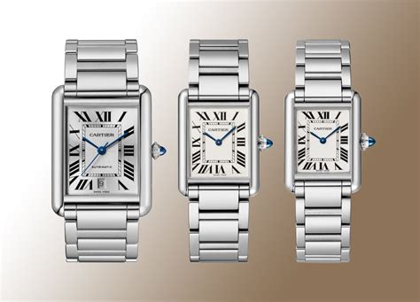 cartier tank size comparison|tank must vs francaise.